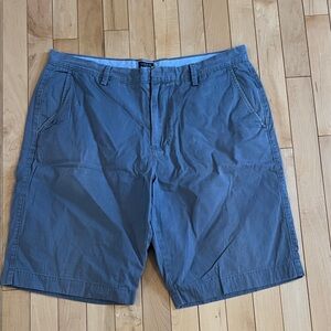 J. Crew Slate Blue Flat Front Shorts